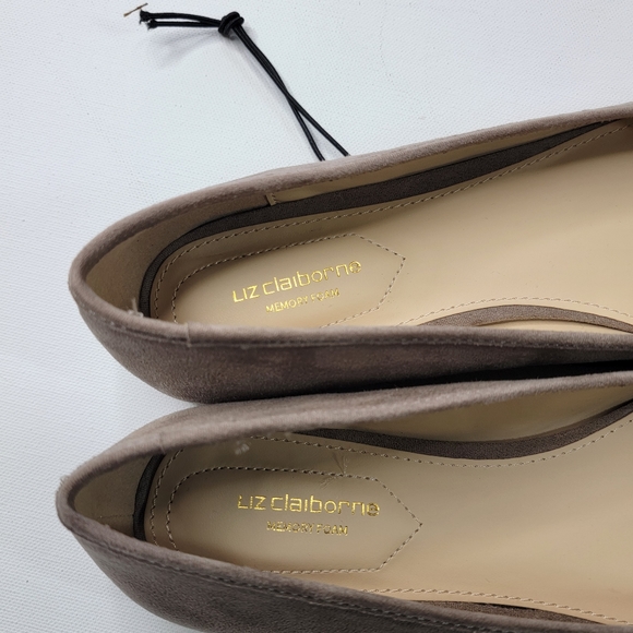 LC Suede Memory Foam Slip Ons - Picture 4 of 6